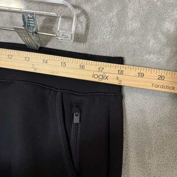 NWT Chicos Zenergy 2 Size L Pants Black Pull On Soft Scuba Taper Comfort 2R - Picture 5 of 9